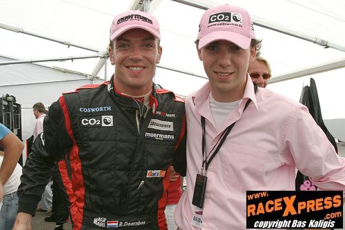 Robert Doornbos en Björn Bakker